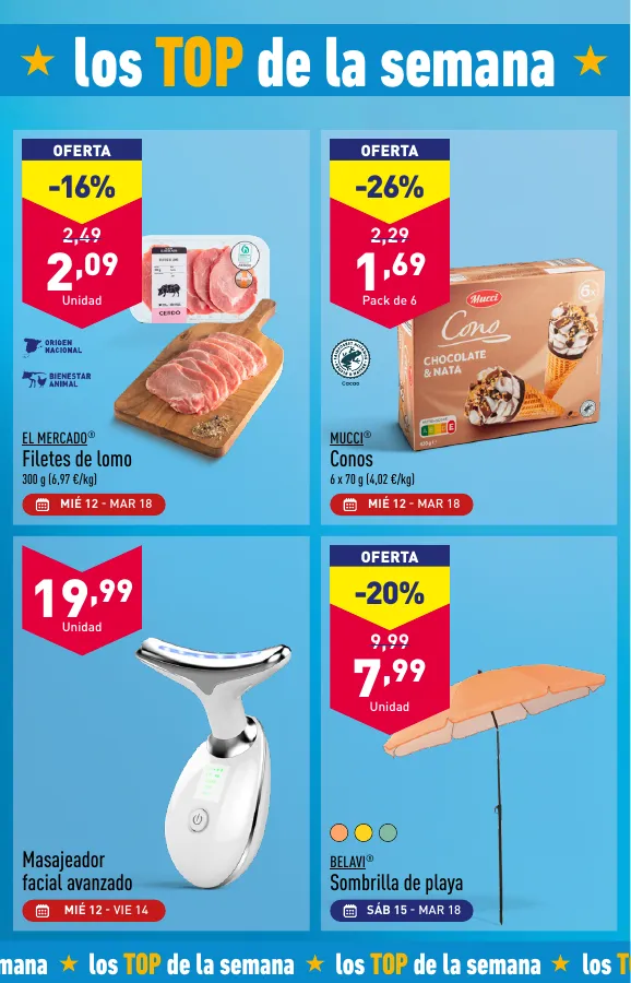 Número de página 2 del folleto promocional de la tienda Aldi - Al buen tiempo  - fecha de vigencia: desde12.06 bis 18.06