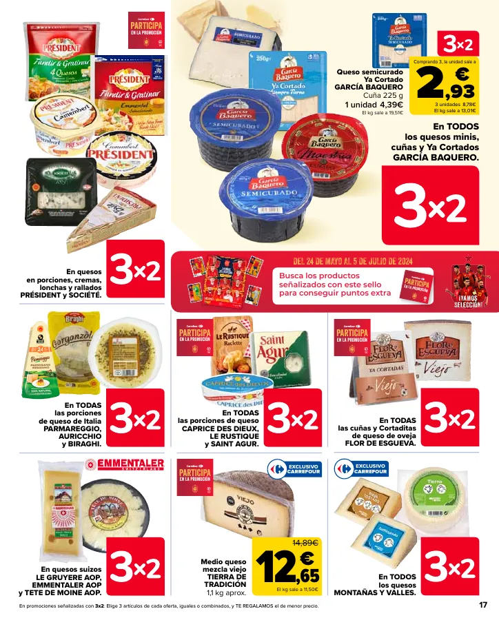 Número de página 17 del folleto promocional de la tienda Carrefour - En mas de 4000 productos - fecha de vigencia: desde24.05 bis 10.06