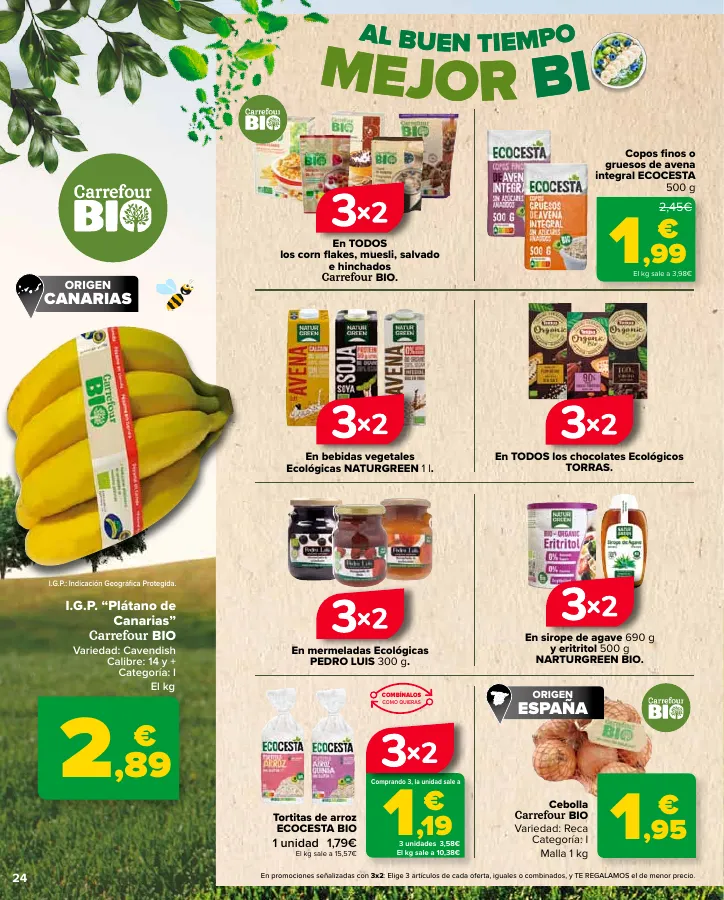 Número de página 24 del folleto promocional de la tienda Carrefour - En mas de 4000 productos - fecha de vigencia: desde24.05 bis 10.06