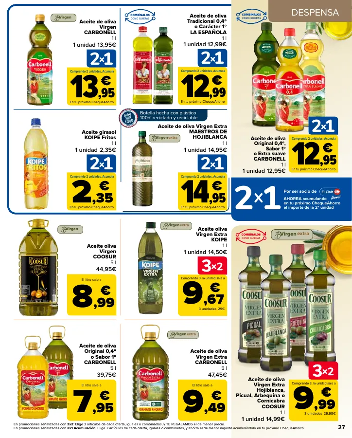 Número de página 27 del folleto promocional de la tienda Carrefour - En mas de 4000 productos - fecha de vigencia: desde24.05 bis 10.06