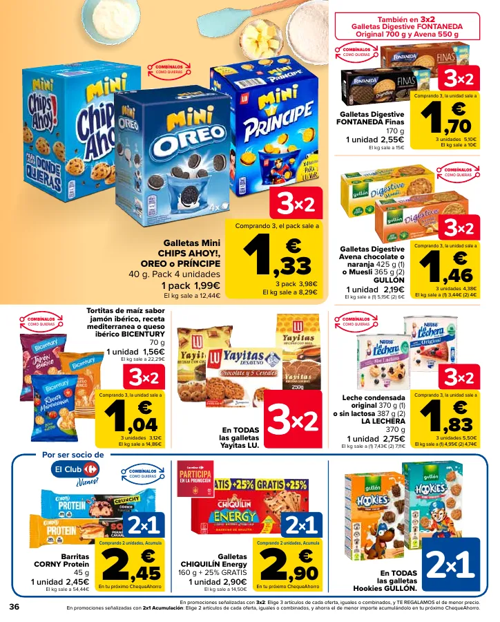 Número de página 36 del folleto promocional de la tienda Carrefour - En mas de 4000 productos - fecha de vigencia: desde24.05 bis 10.06