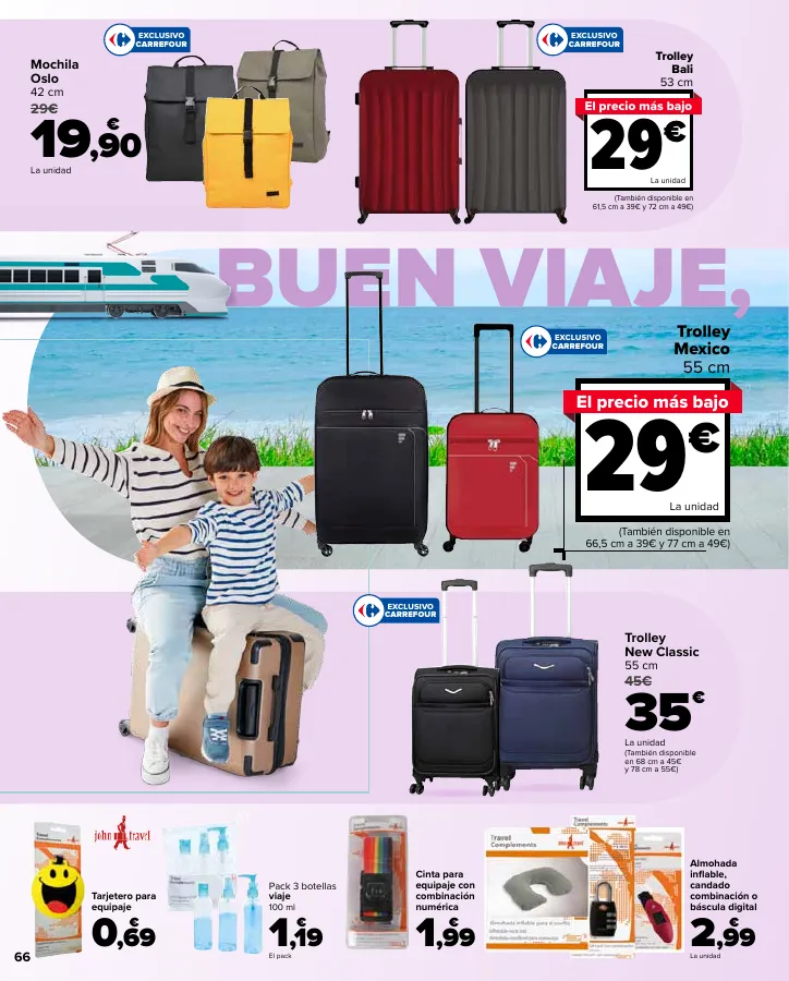 Número de página 66 del folleto promocional de la tienda Carrefour - En mas de 4000 productos - fecha de vigencia: desde24.05 bis 10.06