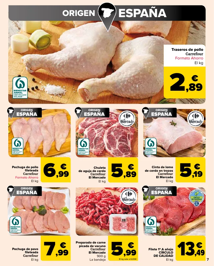 Número de página 7 del folleto promocional de la tienda Carrefour - En mas de 4000 productos - fecha de vigencia: desde24.05 bis 10.06