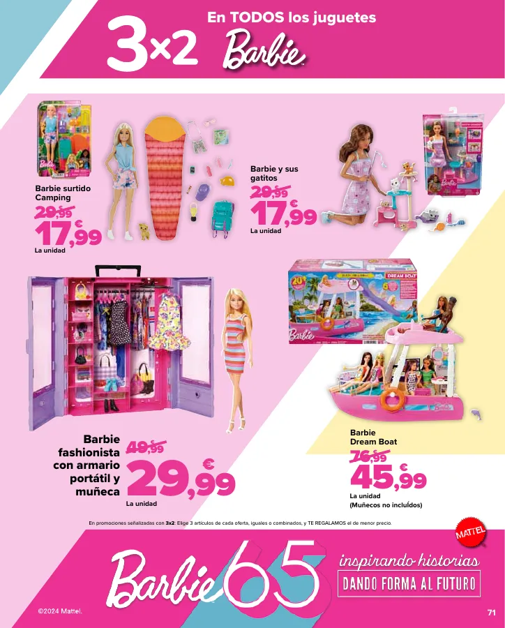 Número de página 71 del folleto promocional de la tienda Carrefour - En mas de 4000 productos - fecha de vigencia: desde24.05 bis 10.06