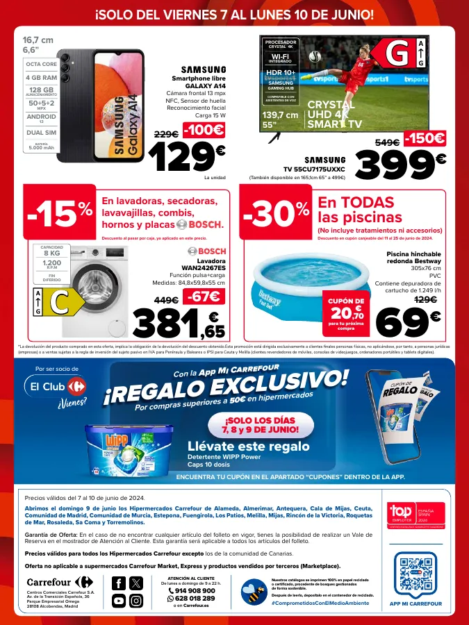 Número de página 4 del folleto promocional de la tienda Carrefour -  CARREOFERTAS - fecha de vigencia: desde07.06 bis 10.06