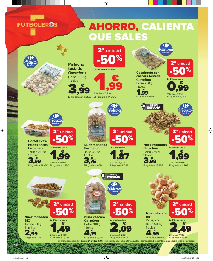 Número de página 14 del folleto promocional de la tienda Carrefour - la emocion se vive aqui - fecha de vigencia: desde07.06 bis 24.06