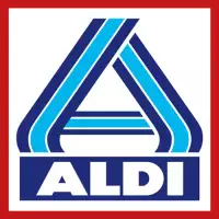 Folleto promocional - logotipo de la tienda Aldi