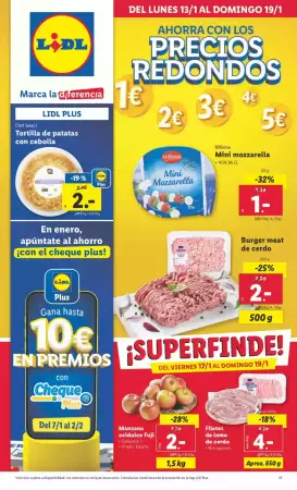 Ahorra con los precios redond - Lidl Gazetka promocyjna - W tym tygodniu - oferta 