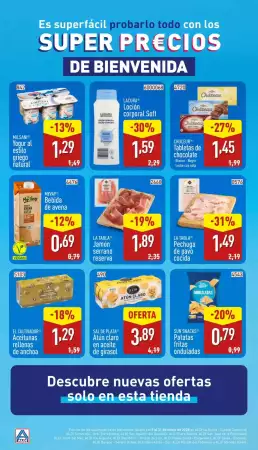 Super precios de bienvenida - Aldi Gazetka promocyjna - W tym tygodniu - oferta 