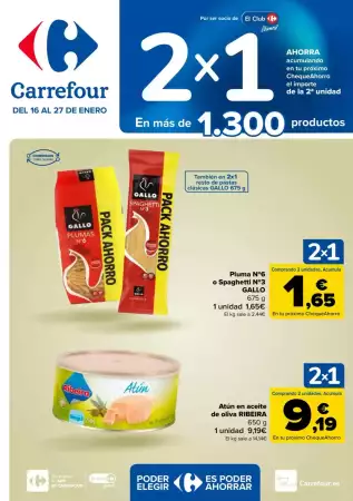 Poder elegir es poder ahorrar - Carrefour Gazetka promocyjna - W tym tygodniu - oferta 