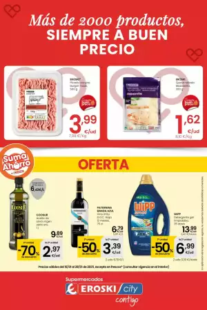 Mas de 2000 productos siempre - Eroski Gazetka promocyjna - W tym tygodniu - oferta 