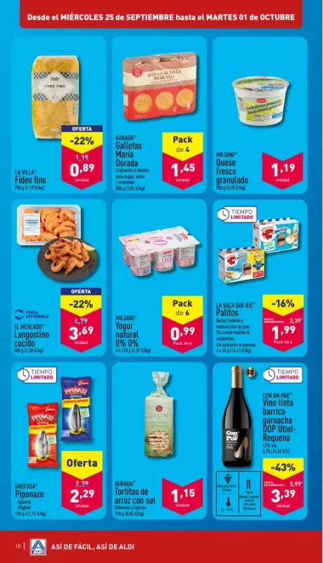 Gazetka promocyjna sklepu Aldi - A este precio nomal que sea el unico fruto del amor - data obowiązywania: od 2024-04-23 do 2025-12-31