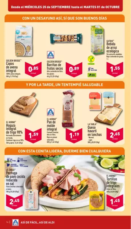 Gazetka promocyjna sklepu Aldi - A este precio nomal que sea el unico fruto del amor - data obowiązywania: od 2024-04-23 do 2025-12-31