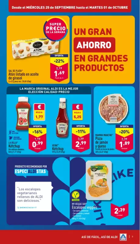 Gazetka promocyjna sklepu Aldi - A este precio nomal que sea el unico fruto del amor - data obowiązywania: od 2024-04-23 do 2025-12-31