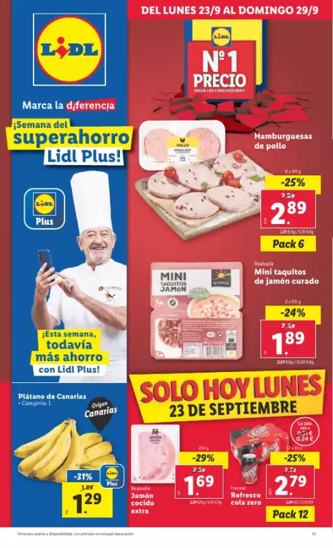 Gazetka promocyjna sklepu Lidl - Marca la diferencia - data obowiązywania: od 2024-04-23 do 2025-12-31