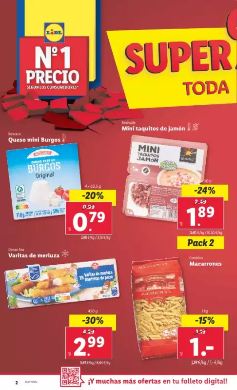 Gazetka promocyjna sklepu Lidl - Marca la diferencia - data obowiązywania: od 2024-04-23 do 2025-12-31