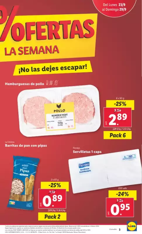 Gazetka promocyjna sklepu Lidl - Marca la diferencia - data obowiązywania: od 2024-04-23 do 2025-12-31