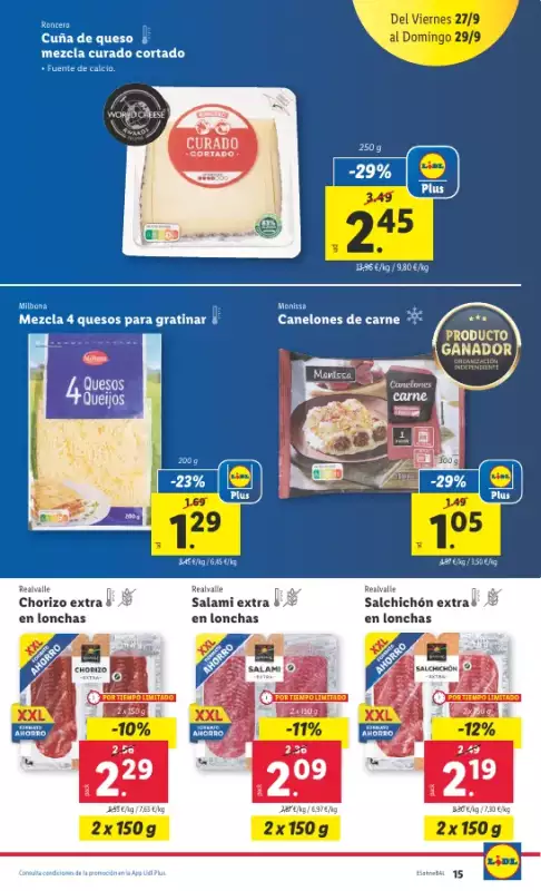 Gazetka promocyjna sklepu Lidl - Marca la diferencia - data obowiązywania: od 2024-04-23 do 2025-12-31