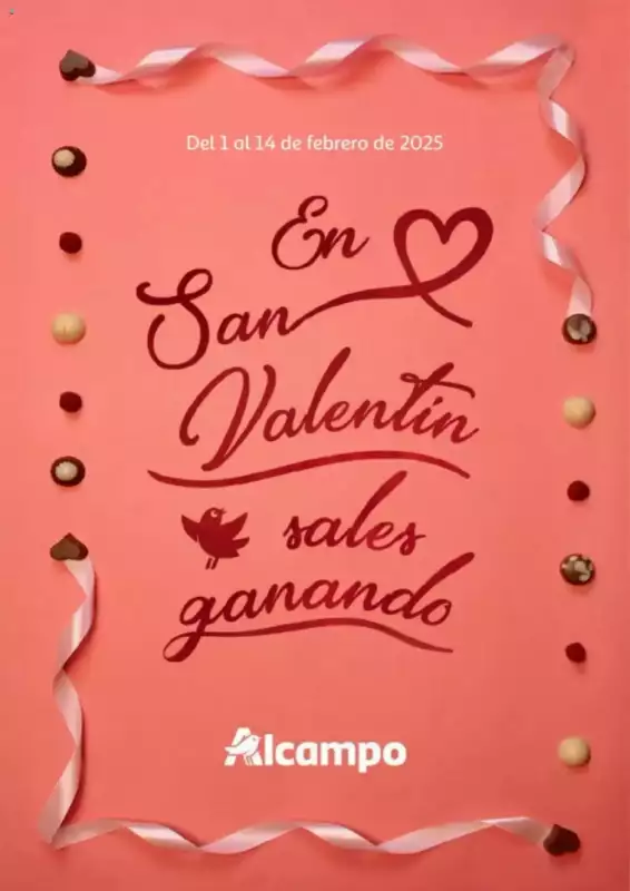 Gazetka promocyjna sklepu Alcampo - En San Valentin sales ganando - data obowiązywania: od 2024-04-23 do 2025-12-31