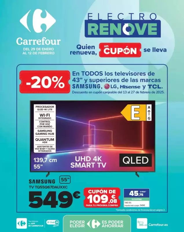 Gazetka promocyjna sklepu Carrefour - Electro renove - data obowiązywania: od 2024-04-23 do 2025-12-31