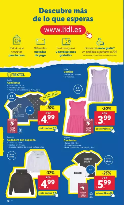 Gazetka promocyjna sklepu Lidl - FOLLETO BAZAR 8/4 Dale vida a tu Jardin - data obowiązywania: od 2024-04-23 do 2025-12-31