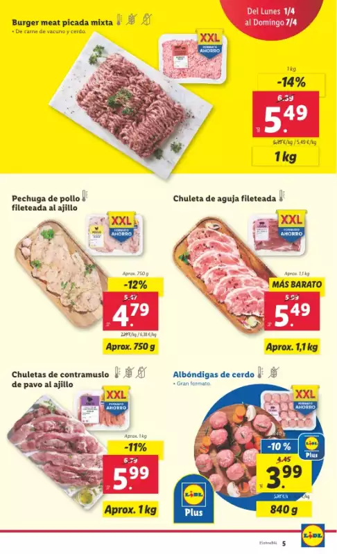 Gazetka promocyjna sklepu Lidl - FOLLETO BAZAR 1/4 - data obowiązywania: od 2024-04-23 do 2025-12-31