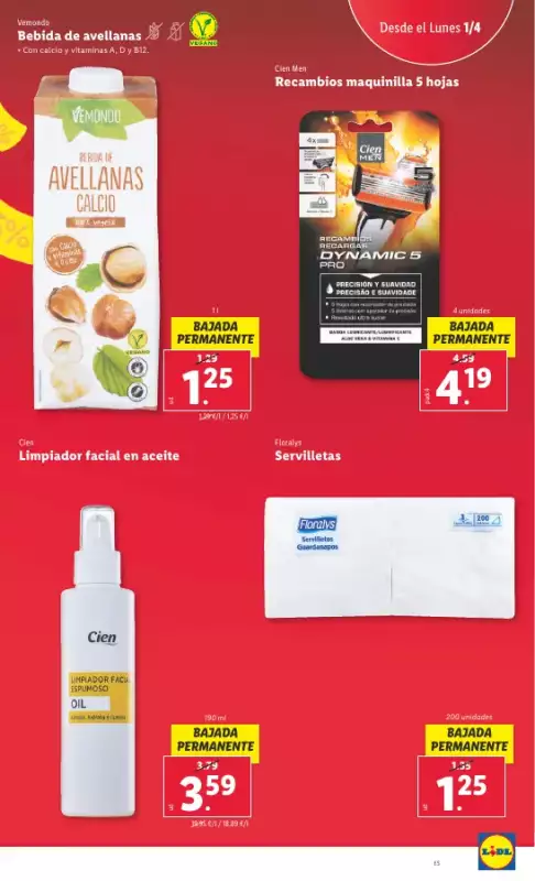 Gazetka promocyjna sklepu Lidl - FOLLETO BAZAR 1/4 - data obowiązywania: od 2024-04-23 do 2025-12-31